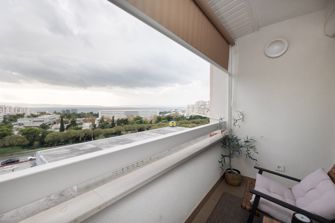 Komforan jednosoban stan s panoramskim pogledom